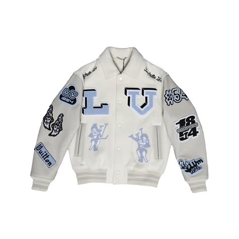 louis vuitton looney tunes|FW22 LOUIS VUITTON CREAM BUNNY VARSITY JACKET .